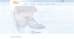 Desktop Screenshot of dhssolution.com